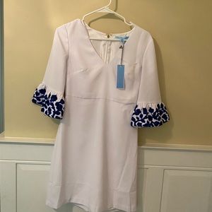 Draper James ruffle-sleeve dress, NEW, size 0